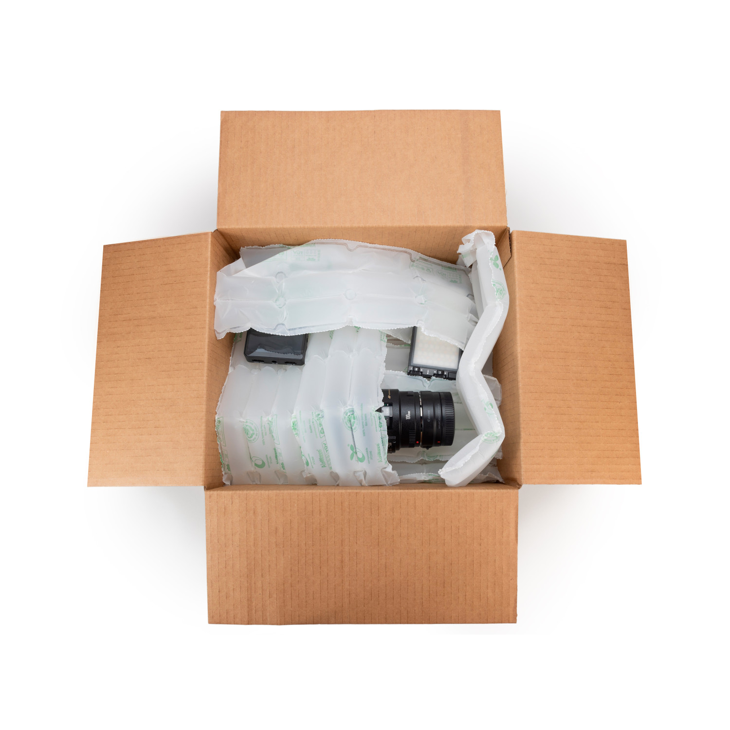 PlantWave-8.3 Air Pillows for Packaging, 15" Wide and 1200' Long Plant Based Film for AirWave-1 and AirWave-2 Machines 5